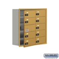 thumbnail image 1 of SalsburyIndustries 19158-10GRC Cell Phone Storage Locker With Front Access Panel - 5 Door High Unit, Gold, 1 of 1