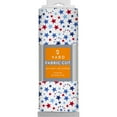 thumbnail image 2 of David Textiles 44" x 2 Yards Poly-Cotton Red White Blue Stars Pre-Cut Fabric, White, 2 of 5