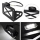 thumbnail image 5 of Soporte para matrícula de motocicleta Yotijar con luz LED de acero negro, 5 of 10