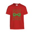 thumbnail image 1 of The T-Shirt Factory - Camiseta infantil con antifaz modelo Side Kick (Rojo), 1 of 2