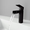 thumbnail image 6 of VIGO Ileana Single Handle Single-Hole Bathroom Faucet in Matte Black, 6 of 8