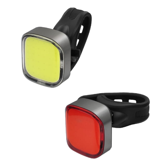 Luz P/ Bicicleta BENOTTO Delantera Trasera Recargable LED 36 Chips Micro USB