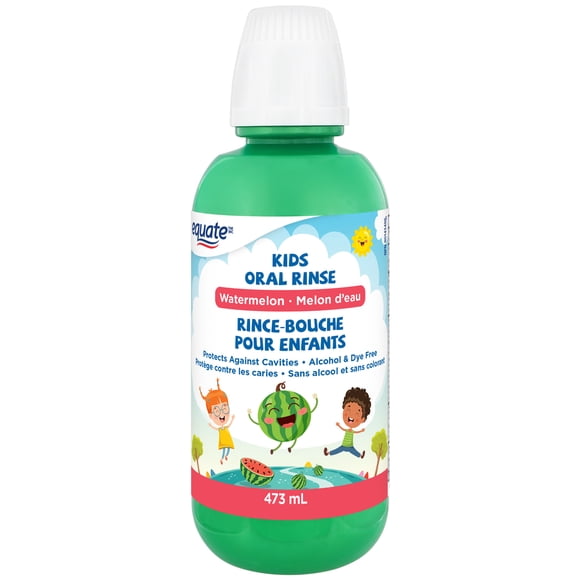 Equate Kids’ Watermelon Oral Rinse, Alcohol-Free