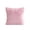 Pink, variant on Reafort Luxury Long Hair, PV Fur, Faux Fur Euro Sham Pillow Cover/Case 26"x26" with Zipper Closure (26"x26" Euro Sham, Evergreen)