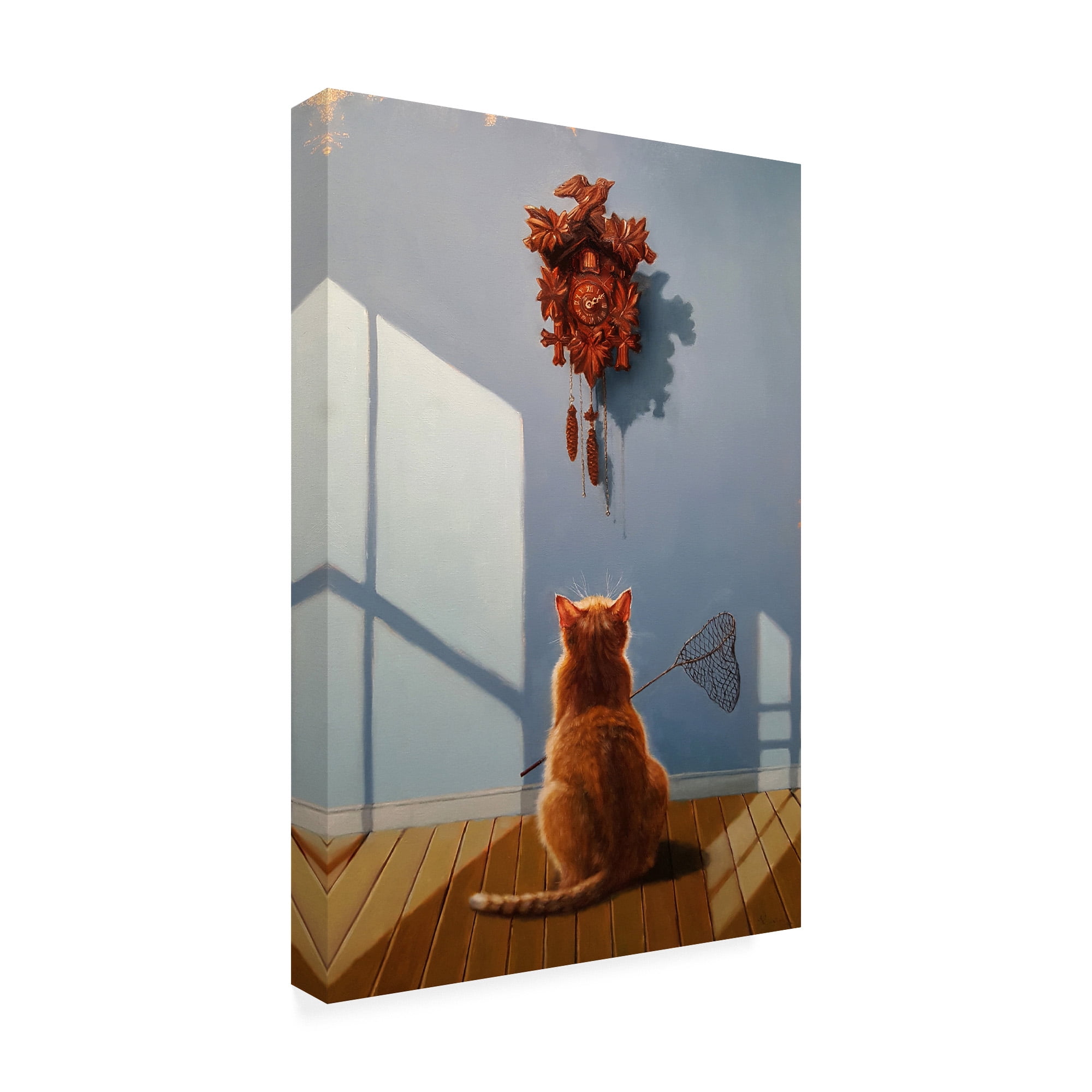 Trademark Fine Art 'A Timely Lunch' Canvas Art by Lucia Hefferna