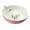 White & Pink, variant on KGJQ Berry Washing Bowl, Raised Center Drainage Hole Fruit Rinse Bowl, Self-Spinning Ceramic Serving Colander for Kitchen Countertop