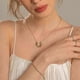 thumbnail image 4 of 2026 Women Necklace Sun Chain Pendant 18K Gold Dainty Gold Necklaces L, 4 of 5