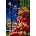 thumbnail image 4 of Bordado de alfombra grande, gancho de pestillo, kits de alfombras de colores, bricolaje, punto de cruz, kits de gancho de pestillo, lienzo, regalo, alfombra para el hogar, Navidad, 69 x 102 cm, 4 of 5