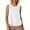 White, variant on Women's Sleeveless Round Neck Casual Tank Top Summer Loose Fit Comfortable Stretchy Basic Tee for Daily Wear and Summer Women Shirts Casual Tunic Tops Tees