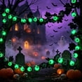 thumbnail image 7 of Cififendec Halloween Eyeball LED String Lights with Remote, 118.11", Waterproof Spooky Eye Fairy Lights for Outdoor Yard Porch, Horror Themed Party Scene Decor, 7 of 7