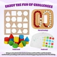 thumbnail image 3 of FUTUREORYY 1 Set Puzzle Games for Adults Wooden Cognitive Matching Puzzle for Home Settings with Social Interaction, 3 of 6