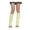 White_One Size, variant on HUANLEDASH 1 Pair Winter Leg Warmers Warm Ribbed Knit Strips Stretchy Fit Knitting Calf Socks with Heel Hole 80s Accessories for Party Sports Yoga Dance
