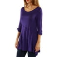 thumbnail image 2 of Women's 3/4 Merrow Stitch Tunic, 2 of 4
