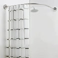 thumbnail image 4 of Tringle de Rideau de Douche Extensible Télescopique pour Vêtements Réglable pour Baignoire Maison 70cm-95cm, 4 of 8