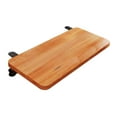thumbnail image 4 of Tablero de extensión de escritorio Bandeja para teclado Ergonómico Fácil instalación Soporte resistente Portátil para el hogar Reposabrazos Expansión Marrón, 4 of 8