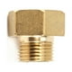 thumbnail image 2 of Adaptador reductor de buje hexagonal de montaje de tubería de agua de latón de 1 pieza 1/2 BSPT macho a 3/4 rosca hembra BSPT para conector rápido de gas de agua tubería Reductor, 2 of 8