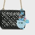 thumbnail image 2 of Unique Bargains 1 Pc Fashion Cartoon Chain Coal Ball Handbag Charm Bag Accessories Sky Blue, 2 of 5