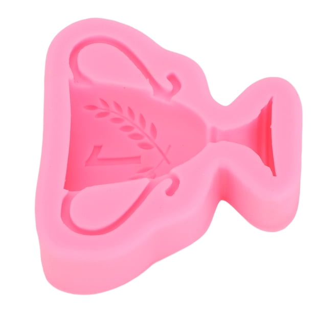 Molde De Silicona Para Fondant, Molde De Chocolate Con Forma De Trofeo Para Decoración De Pasteles, Decoración De Magdalenas, Horneado En Casa
