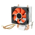 thumbnail image 2 of Enfriador de CPU para mini PC, ventilador silencioso individual, 2 tubos de cobre, enfriador de caja de computadora, color rojo, 2 of 9