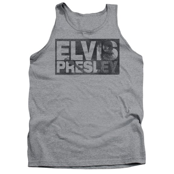 Elvis Presley - Block Letters - Tank Top - X-Large