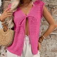 thumbnail image 2 of Usted Es Más Que una Camisa de Puntuación de Prueba Sexy de Manga Corta Lentejuelas Suelta V-Cuello Blusa, Camisa Casual de Poliéster para las Mujeres, Lavado de Manos de la Moda Superior, 2 of 9