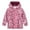 Pink, variant on Toddler Rain Coats Toddler Boys Girls Hooded Sea Animals Printed Rainproof Jacket Zip Reflective Stripe Rain Coat with Pockets