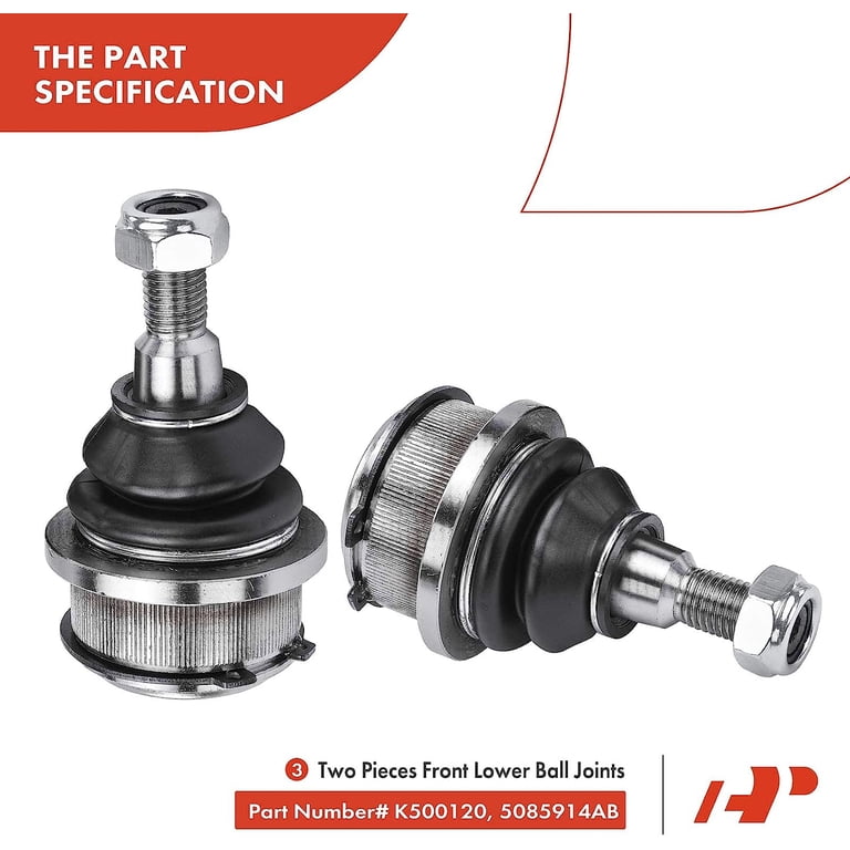 Detroit Axle 6-Piece Front End Kit: Struts With Coil Springs, Sway Bar Links, Ball Joints For Sebring 07-10 & Avenger 08-14