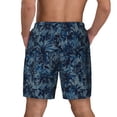thumbnail image 4 of Goofa Hawaiian Style Printed Men's Swim Trunks Board Shorts Quick Dry Mens Swimming Trunks with Compression Liner,Breathable Fit Hawaii Beach Shorts-XX-Large, 4 of 9