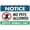 Warning Sign 1, variant on Notice No Trespassing Property Protected By Video Surveillance Sign - 8"x12" Rust-Free Aluminum Sign, UV-Protected Waterproof Weatherproof