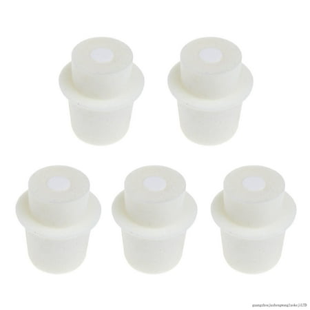 

5Pcs Laboratory Stopper-Tapered Stopper Plug For Flask Test Tube 7 Sizes