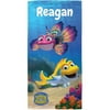 Personalized Splash And Bubbles Beach Towel