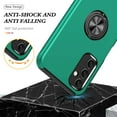 thumbnail image 2 of JTCASES for Samsung Galaxy A24 Case, Car Mount Bracket 2-layer Hybird Shockproof PC TPU Anti-fall Slim Fit Lightweight Magnetic Cover for Samsung Galaxy A24（6.5" 2023) - Darkgreen, 2 of 7