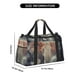 thumbnail image 3 of Easygdp Elephant in Smoke Bolsa de Gimnasio, Bolsa de Viaje Duffel, Bolsa de Fin de Semana con Compartimentos, Bolsa de Mano para Noche, 3 of 7
