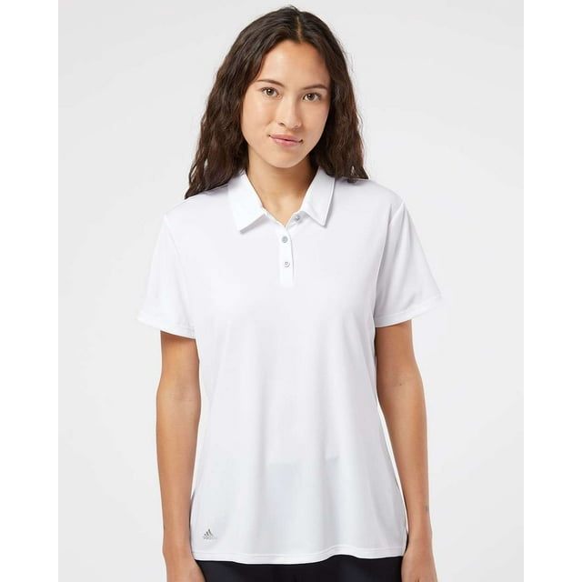 Adidas Polo de Performance pour Femmes, m, Blanc