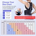 thumbnail image 4 of Corrector de postura Kepwaa para mujeres y hombres, soporte lumbar completo mejorado, enderezador de hombros ajustable para mejorar la postura de la espalda, alivio para dolor de espalda superior e in, 4 of 5