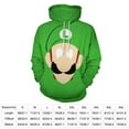 thumbnail image 2 of Luigi's Mansion Cartoon Fashion Sweatshirts Hoodies For Mens And Womens 3D Printing Hoody Pullover Winter Daily Unisex Adult Hooded Clothes With Drawstring And Pocket, 2 of 8