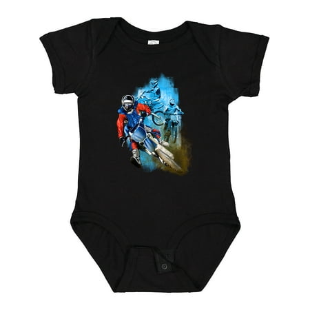 

Inktastic Motocross Boys Baby Bodysuit