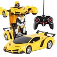 thumbnail image 1 of Coche de control remoto HUOGUO 118, robot eléctrico deformable, 1 of 2