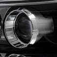 thumbnail image 3 of AKKON - For Hyundai Sonata Black Bezel Projector Headlights Headlamps Front Lamps Driver/Left Side Replacement, 3 of 6
