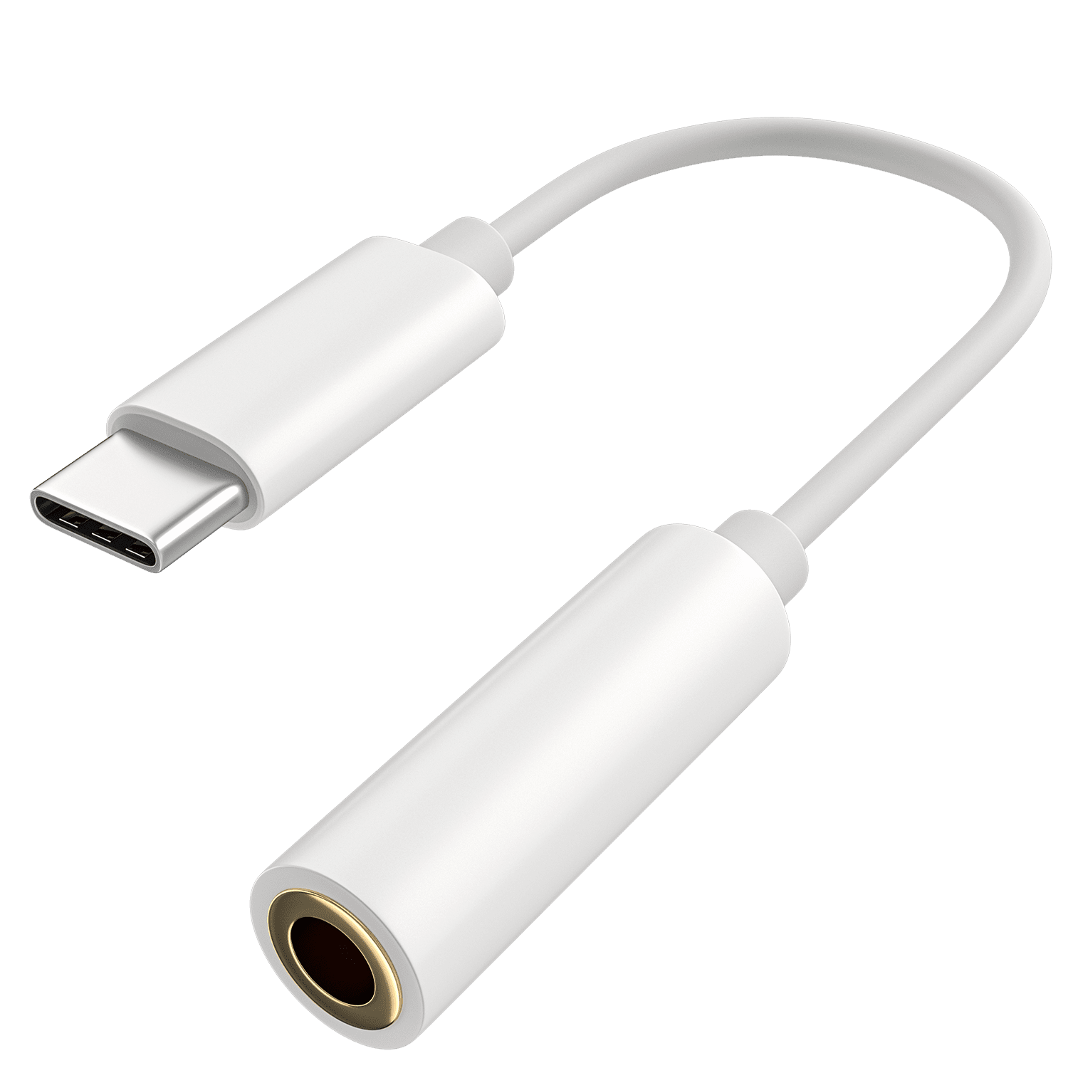 off mash forget USB C to 3.5mm Headphone Jack Adapter,Type C to Audio Converter TPU Cable  Compatible with Pixel 4 3 2 XL/iPad Pro/HTC U11/Essential/Huawei/Samsung  Galaxy Note 10 and More (White) 2-Pack - Walmart.com