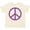 Natural, variant on Inktastic Purple Peace Sign Boys or Girls Toddler T-Shirt