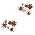 thumbnail image 1 of QualitChoice 1 Set Star Decorations Household Interesting Exquisite Stars Pendant Party Supply Craft Decoration Decor Props for Layout Rose gold 2Set, 1 of 6