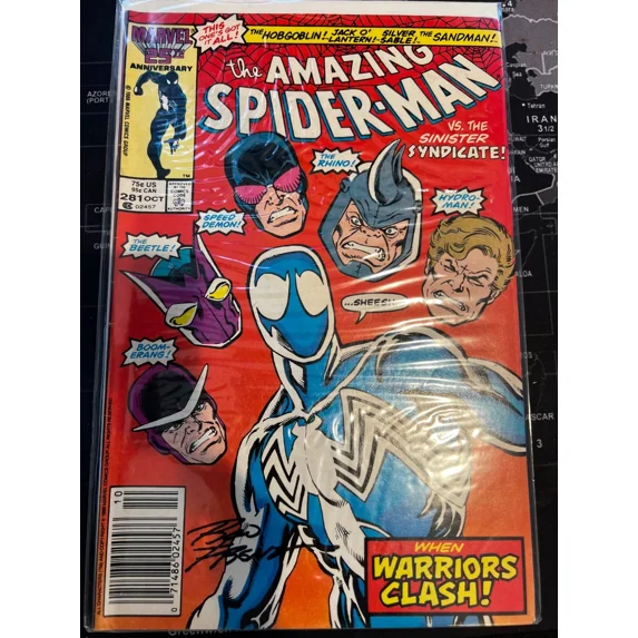 Amazing Spider-Man #281 Signed Ron Frenz