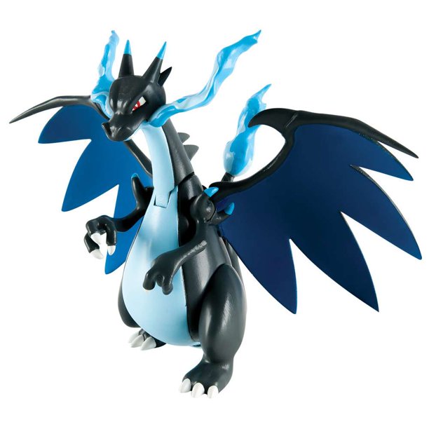 Pokemon 7 Inch Articulated BATTLE ACTION Mega Charizard X Vinyl Figure