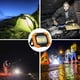 thumbnail image 5 of Foco De Construcción LED Batería 2 Juegos, Foco Recargable Con Batería 30W 2000LM, Luz De Trabajo LED Portátil USB, Para Garaje, Camping, Pesca, Sitio De Construcción De Emergencia, 3 Modos De, 5 of 5