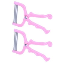 LEORX 1Set Pink Hair Threader Facial Hair Remover for Longer Lasting Skin