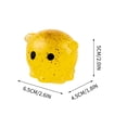 thumbnail image 2 of WEGFTDUOP Stuffed Bun Shaped Decorative Ball Cute Desktop Ornament for Home, 2 of 5