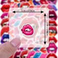 thumbnail image 6 of 35pcs-50pcs Glamorous Stickers Stationery Stickers Art Lips Kids Stickers for Laptops Suitcase Fridge, 6 of 9