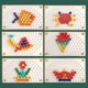 thumbnail image 3 of Juguetes Educativos Tempranos De Madera Tablero Montessori Cuentas De Colores De Madera Bandeja De Silicona Juego Multifuncional Seguro Con Palillos Y Abrazadera Para Niños Pequeños Niños En Casa Moyic FN002881-00, 3 of 5