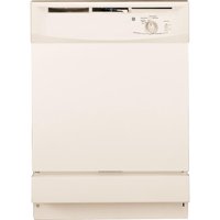 GE  GSD2100VCC 24" Wide Built-In Full Console Dishwasher  5 Wash Cycles  12 Place Settings  64 dBA  Piranha Hard